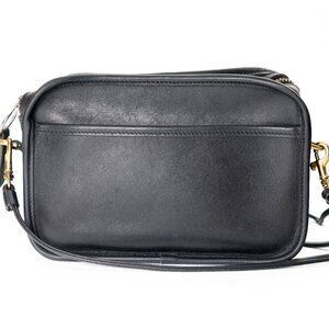 COACH USA Vintage Metropolis Camerabag Crossbody Black - Made in United States